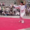 2006 - Elsa Sardinha na execução da forma de Tai Chi